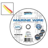 Power + Ground Wire 4 Gauge Side-by-Side Wire