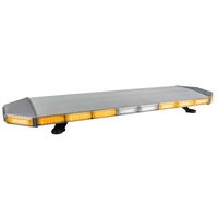 Amber Exterior Slim Lightbar - 47.25 Inch, 132 LED