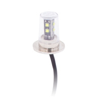 White LED Strobe Light Bulb - 8 LED