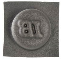 Acoustic Speaker Baffles 4 Inch Shallow Round - Pair