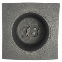 Acoustic Speaker Baffles 5 Inch Shallow Round - Pair