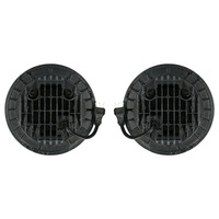 7" LED Light with Black Face - 7 Inch, 9 LED